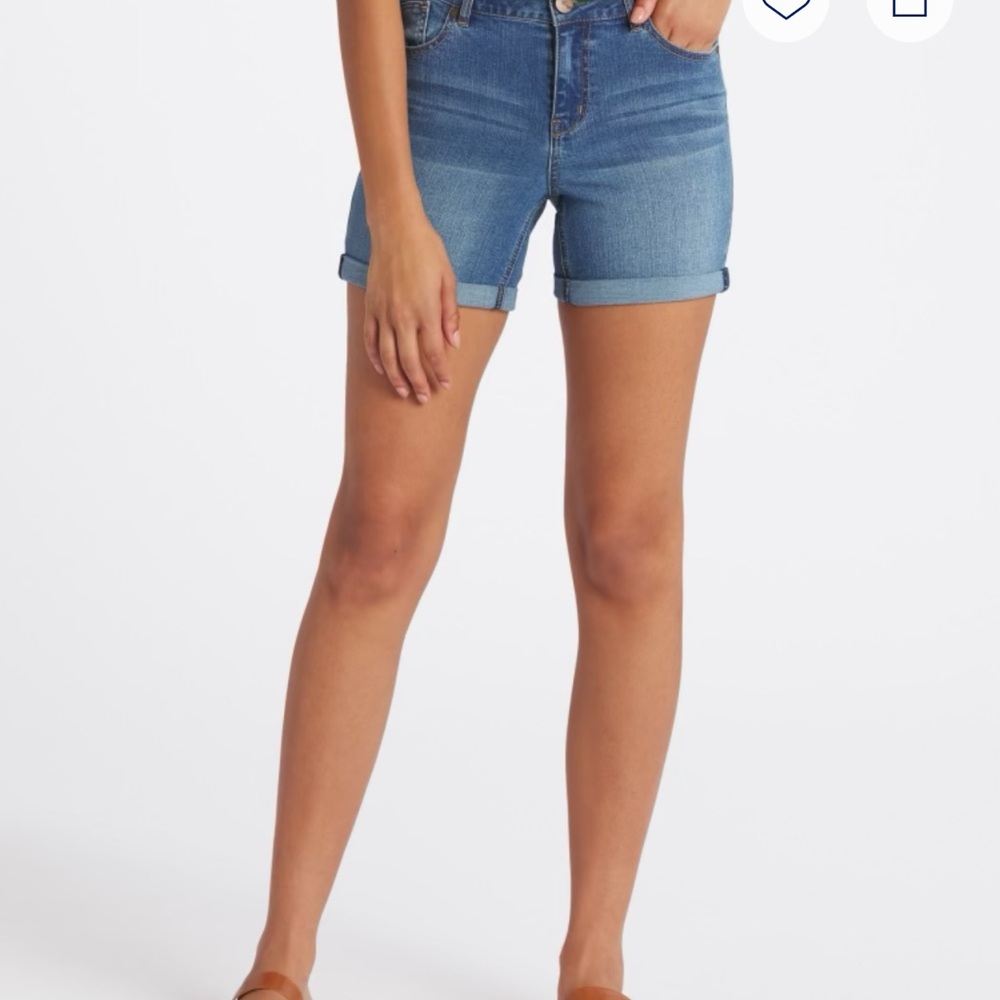 1822 Denim Classic Blue Jean Shorts